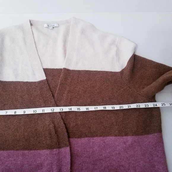 NEW Madewell | Kent Striped Cardigan XXL - Picture 8 of 12